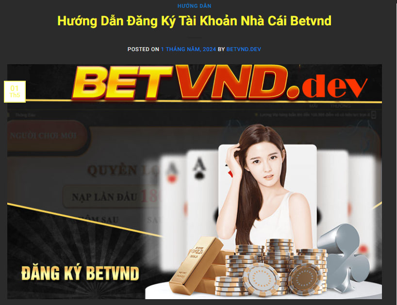 Hướng dẫn đăng ký BETVND